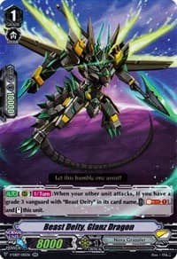 Beast Deity, Glanz Dragon - V-EB07: The Heroic Evolution - Cardfight Vanguard card