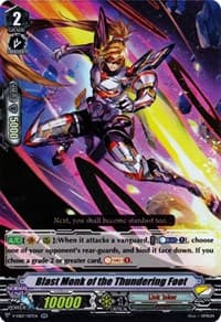 Blast Monk of the Thundering Foot - V-EB07: The Heroic Evolution - Cardfight Vanguard card