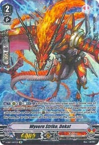 Wyvern Strike, Dekat (SP) - V-EB07: The Heroic Evolution - Cardfight Vanguard card