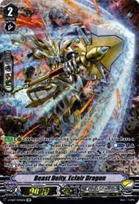 Beast Deity, Eclair Dragon (SP) - V-EB07: The Heroic Evolution - Cardfight Vanguard card