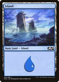 Island (266) - Core Set 2020 - Magic: The Gathering card