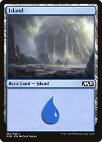 Island (267) - Core Set 2020 - Magic: The Gathering card