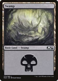 Swamp (270) - Core Set 2020 - Magic: The Gathering card
