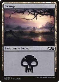 Swamp (271) - Core Set 2020 - Magic: The Gathering card