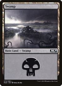 Swamp (272) - Core Set 2020 - Magic: The Gathering card
