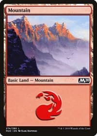 Mountain (274) - Core Set 2020 - Magic: The Gathering card