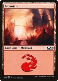 Mountain (275) - Core Set 2020 - Magic: The Gathering card
