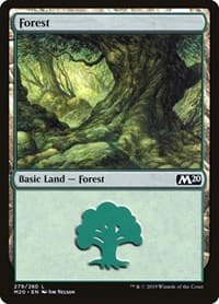 Forest (279) - Core Set 2020 - Magic: The Gathering card