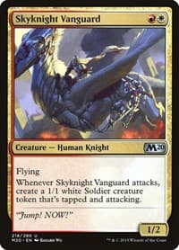 Skyknight Vanguard - Core Set 2020 - Magic: The Gathering card
