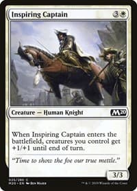 Inspiring Captain - Core Set 2020 - Magic: The Gathering card