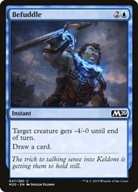 Befuddle - Core Set 2020 - Magic: The Gathering card