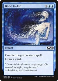 Bone to Ash - Core Set 2020 - Magic: The Gathering card