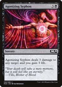Agonizing Syphon - Core Set 2020 - Magic: The Gathering card