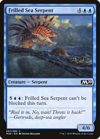 Frilled Sea Serpent - Core Set 2020 - Magic: The Gathering card