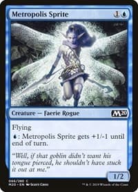 Metropolis Sprite - Core Set 2020 - Magic: The Gathering card