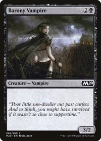 Barony Vampire - Core Set 2020 - Magic: The Gathering card