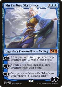 Mu Yanling, Sky Dancer - Core Set 2020 - Magic: The Gathering card