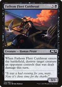 Fathom Fleet Cutthroat - Core Set 2020 - Magic: The Gathering card