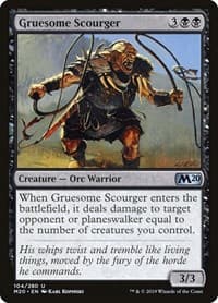Gruesome Scourger - Core Set 2020 - Magic: The Gathering card