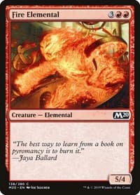 Fire Elemental - Core Set 2020 - Magic: The Gathering card