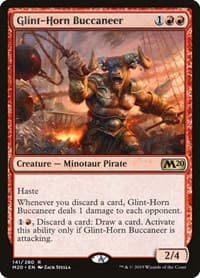 Glint-Horn Buccaneer - Core Set 2020 - Magic: The Gathering card