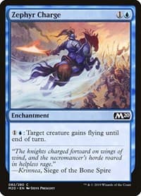 Zephyr Charge - Core Set 2020 - Magic: The Gathering card