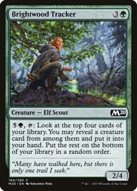 Brightwood Tracker - Core Set 2020 - Magic: The Gathering card