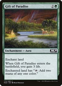 Gift of Paradise - Core Set 2020 - Magic: The Gathering card