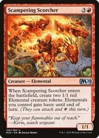Scampering Scorcher - Core Set 2020 - Magic: The Gathering card