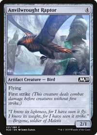Anvilwrought Raptor - Core Set 2020 - Magic: The Gathering card