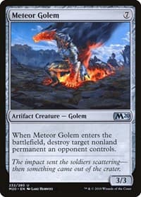 Meteor Golem - Core Set 2020 - Magic: The Gathering card