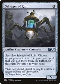 Salvager of Ruin - Core Set 2020 - Magic: The Gathering card