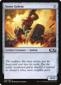 Stone Golem - Core Set 2020 - Magic: The Gathering card