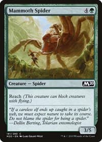 Mammoth Spider - Core Set 2020 - Magic: The Gathering card