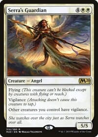 Serra's Guardian - Core Set 2020 - Magic: The Gathering card
