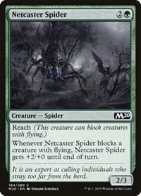 Netcaster Spider - Core Set 2020 - Magic: The Gathering card