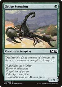 Sedge Scorpion - Core Set 2020 - Magic: The Gathering card