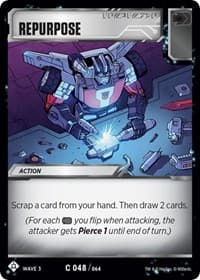 Repurpose - War for Cybertron: Siege I - Transformers TCG card
