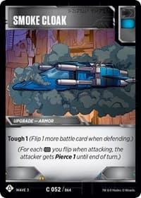 Smoke Cloak - War for Cybertron: Siege I - Transformers TCG card