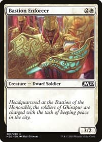 Bastion Enforcer - Core Set 2020 - Magic: The Gathering card
