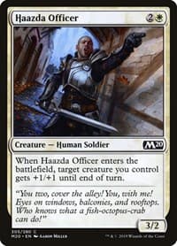 Haazda Officer - Core Set 2020 - Magic: The Gathering card