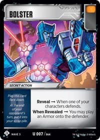 Bolster - War for Cybertron: Siege I - Transformers TCG card
