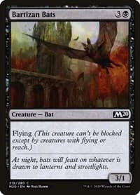 Bartizan Bats - Core Set 2020 - Magic: The Gathering card