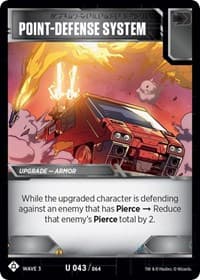 Point-Defense System - War for Cybertron: Siege I - Transformers TCG card