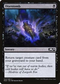 Disentomb - Core Set 2020 - Magic: The Gathering card