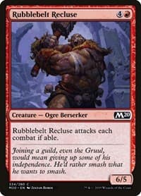 Rubblebelt Recluse - Core Set 2020 - Magic: The Gathering card