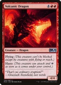 Volcanic Dragon - Core Set 2020 - Magic: The Gathering card