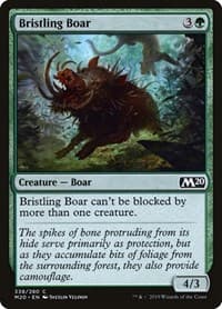 Bristling Boar - Core Set 2020 - Magic: The Gathering card