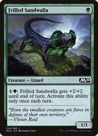 Frilled Sandwalla - Core Set 2020 - Magic: The Gathering card