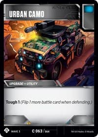 Urban Camo - War for Cybertron: Siege I - Transformers TCG card